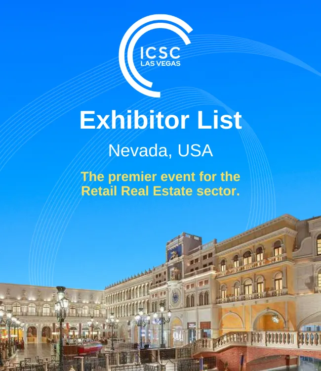 ICSC Las Vegas Exhibitor List