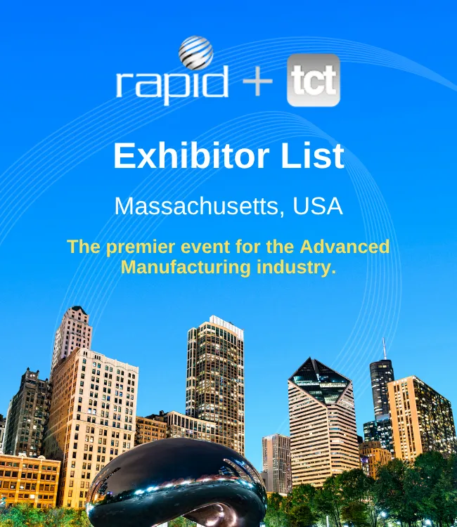 Rapid TCT Exhibitor List