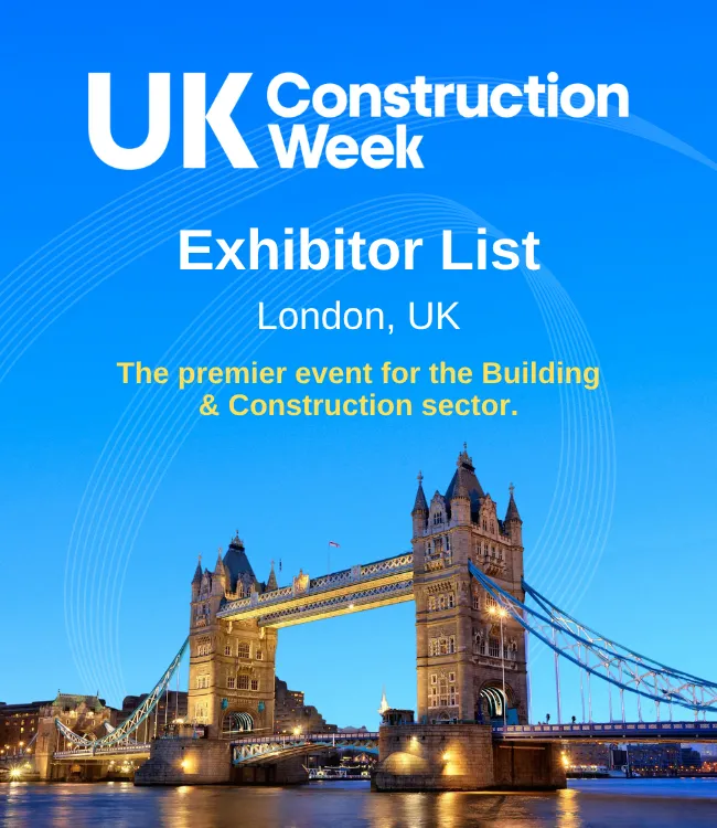 UK Construction Week Exhibitor List