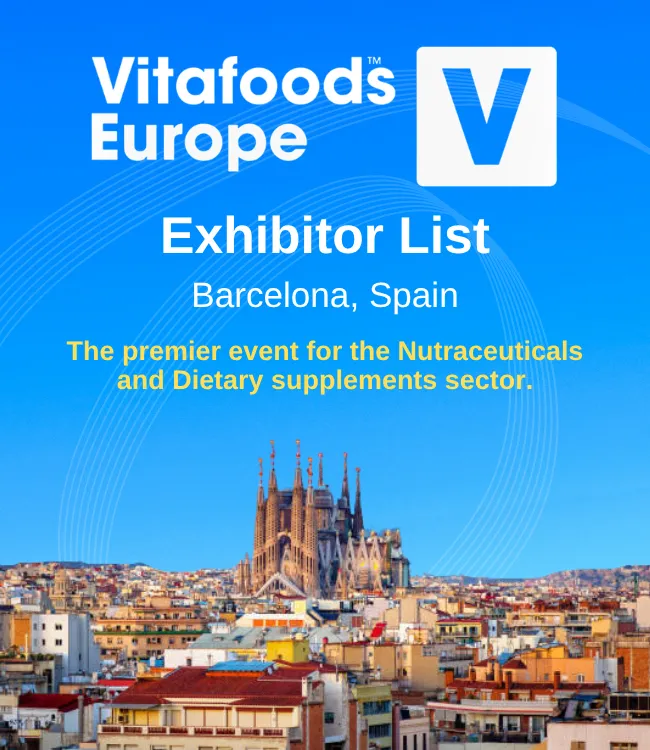 Vitafoods Europe Exhibitor List