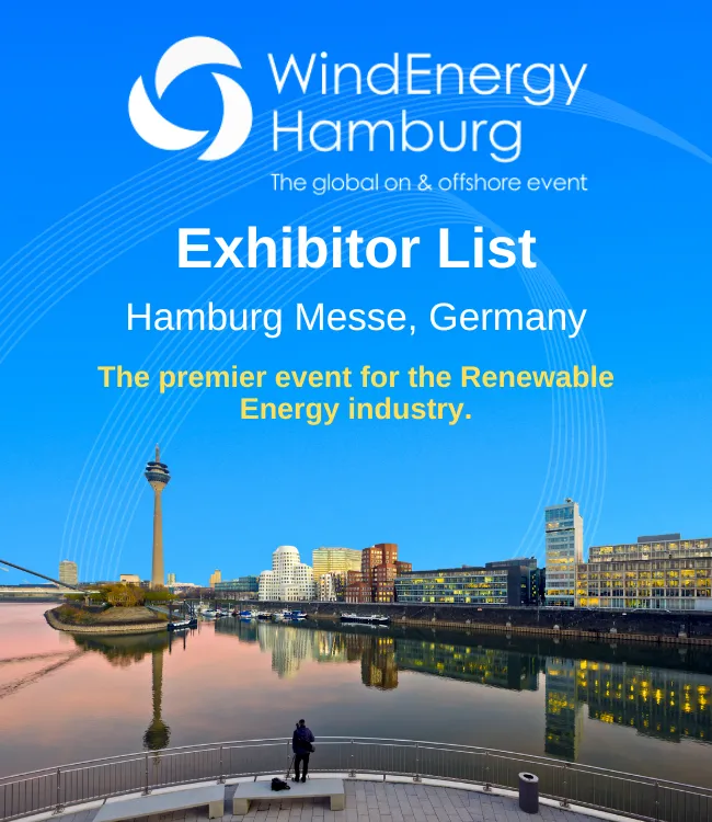 WindEnergy Hamburg Exhibitor List