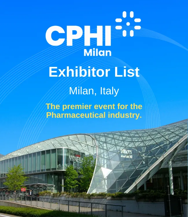 CPHI Milan Exhibitor List