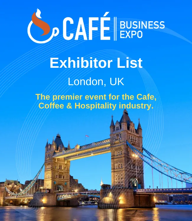 Cafe Business Expo Exhibitor List