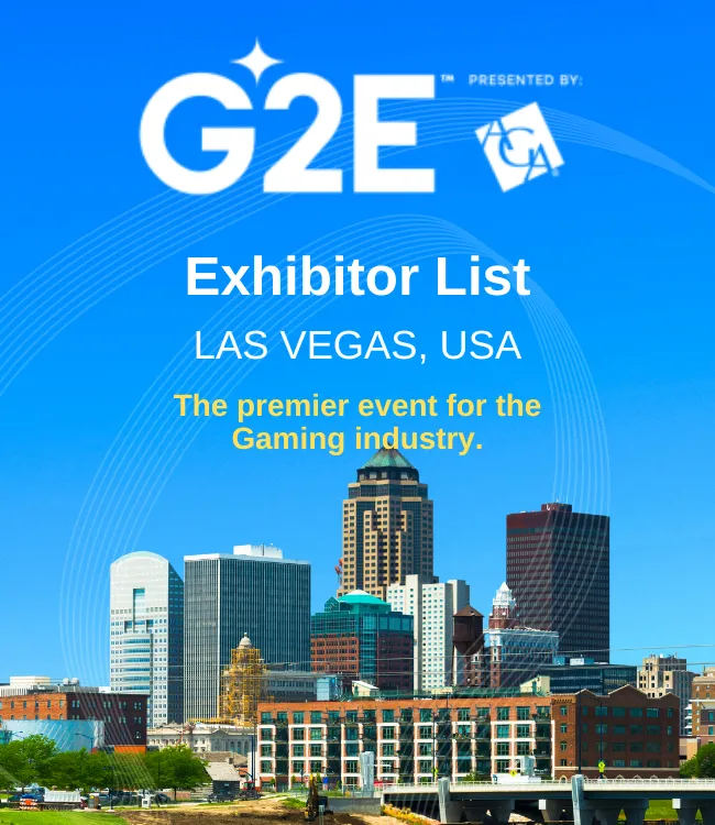 G2E Exhibitor List