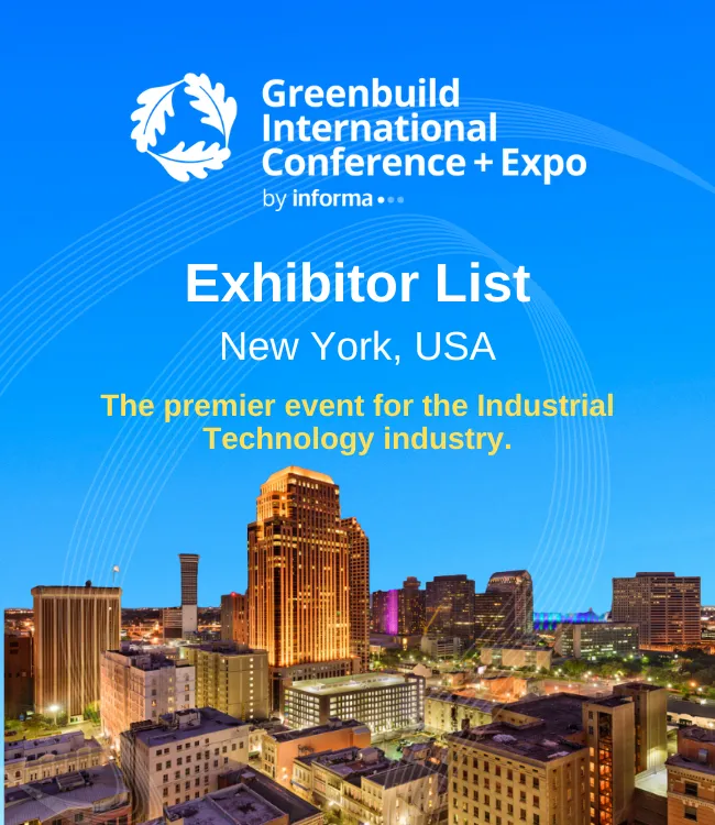 Greenbuild Exhibitor List