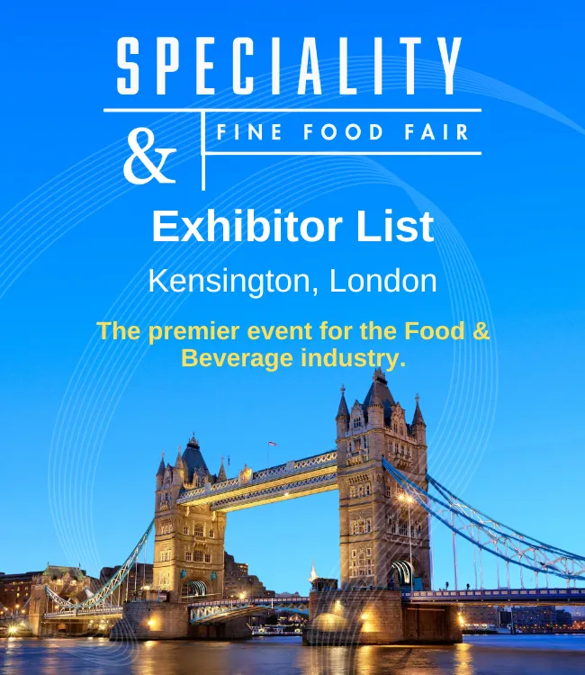 Speciality & Fine Food Fair Exhibitor List