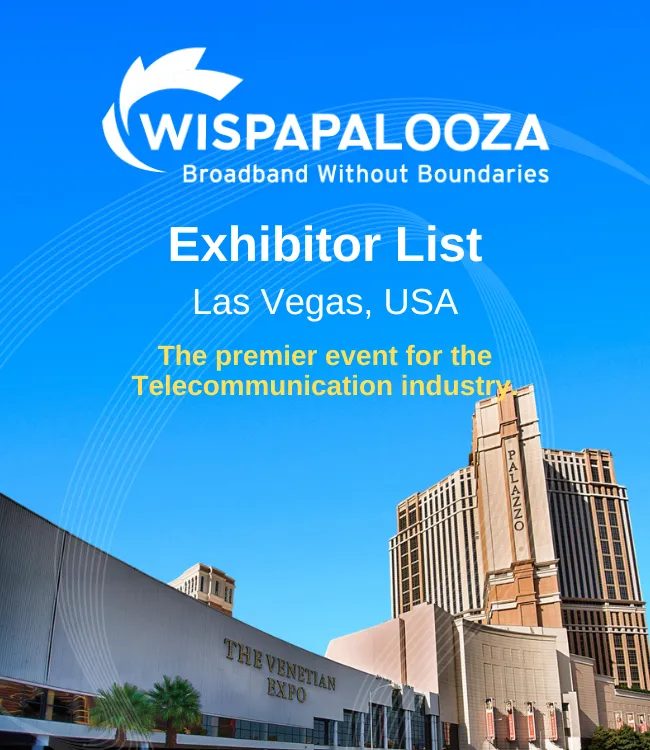 WISPAPALOOZA Exhibitor List