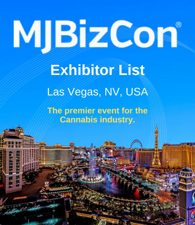 MJBizCon Exhibitor List