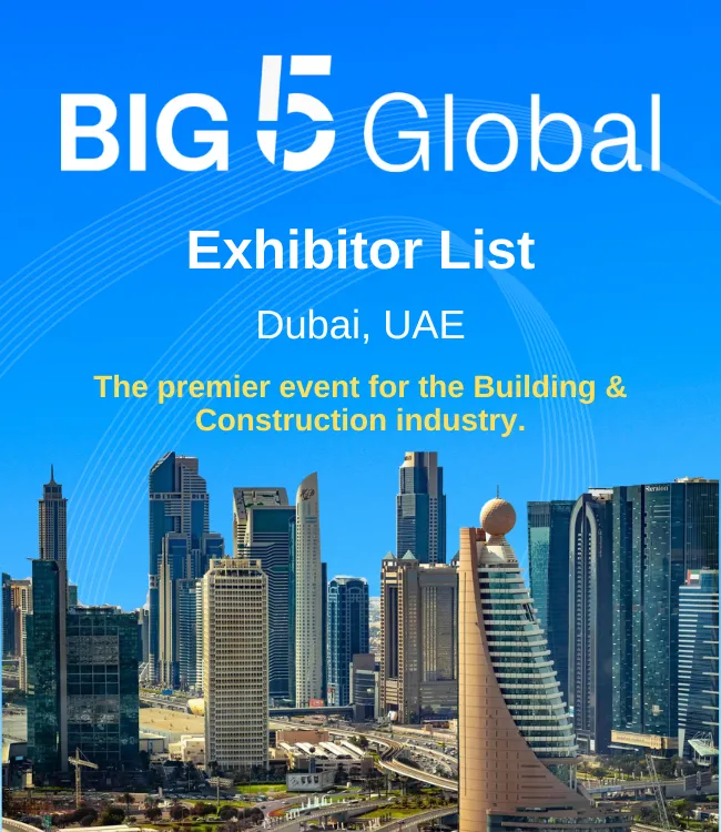 Big 5 Global Exhibitor List